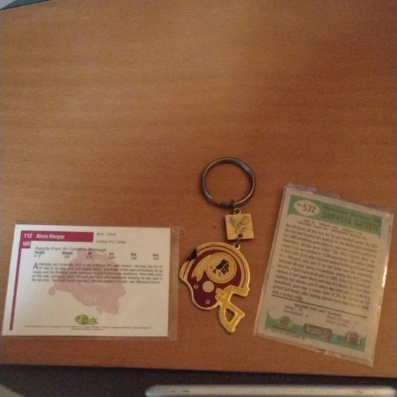 Washington Redskins Keychain and Cards - Picture 2 of 2